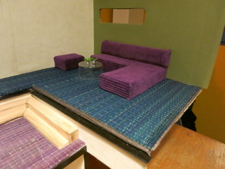 Här kommer vardagsrummet ...eller loungen kanske... att vara